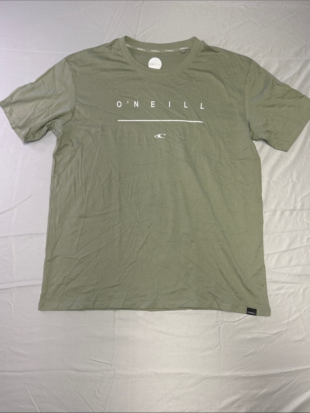 O'Neill Men's Olive Green T-Shirt - Size XL